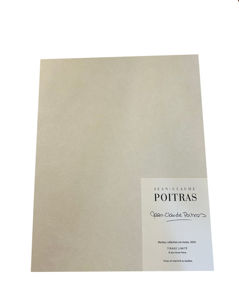 Affiche Jean-Claude Poitras, Marilyn