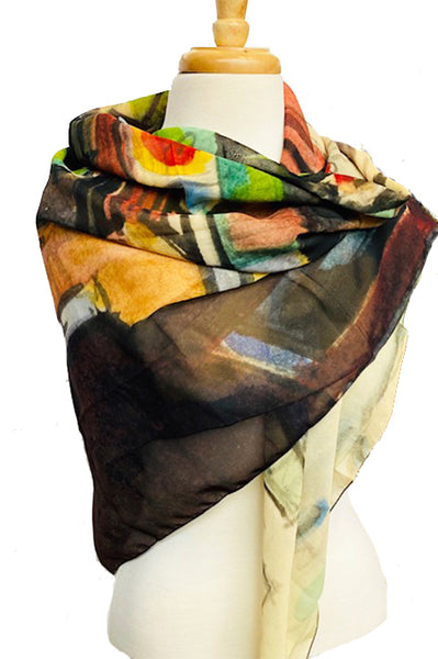 Foulard Image de Montréal, la rue Saint-Urbain